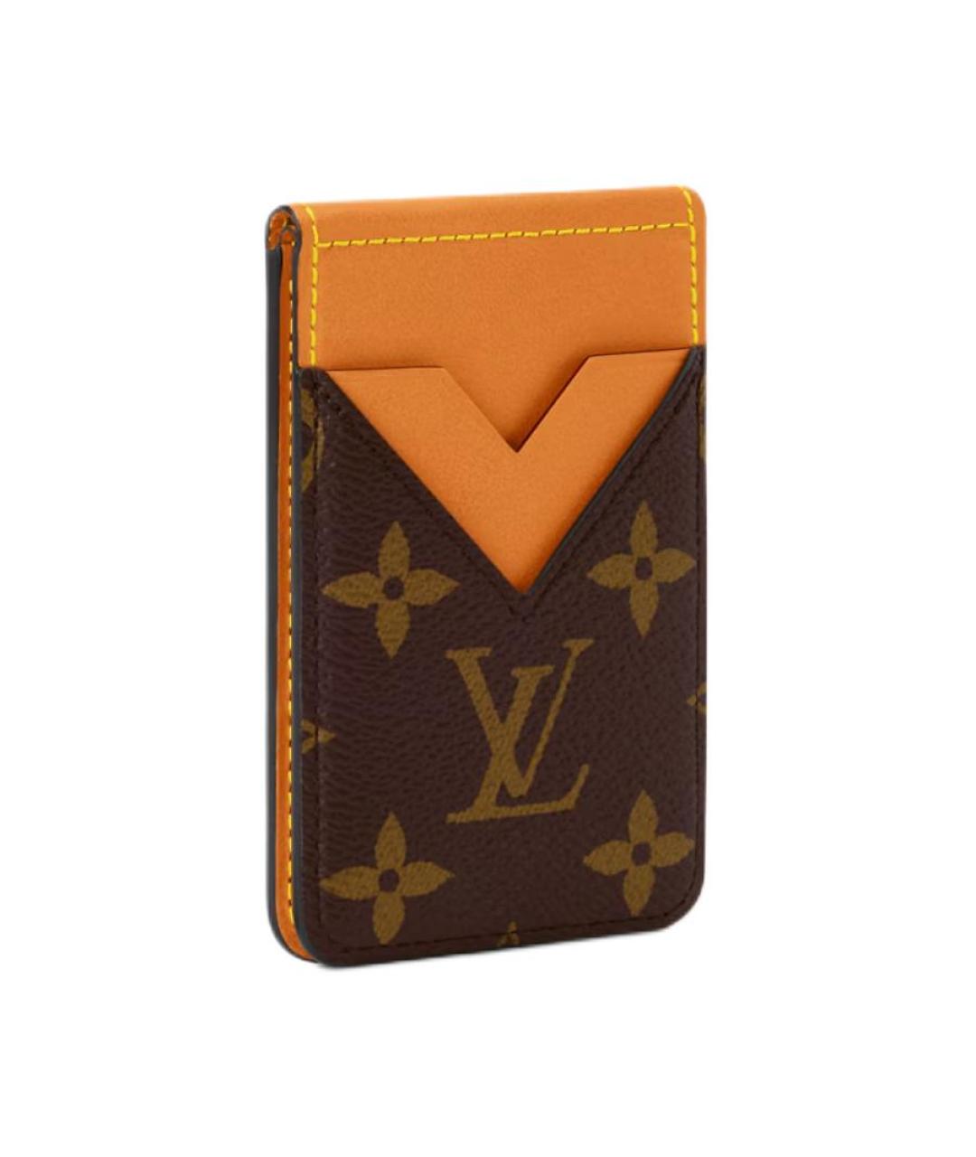 LOUIS VUITTON Оранжевый кардхолдер, фото 2