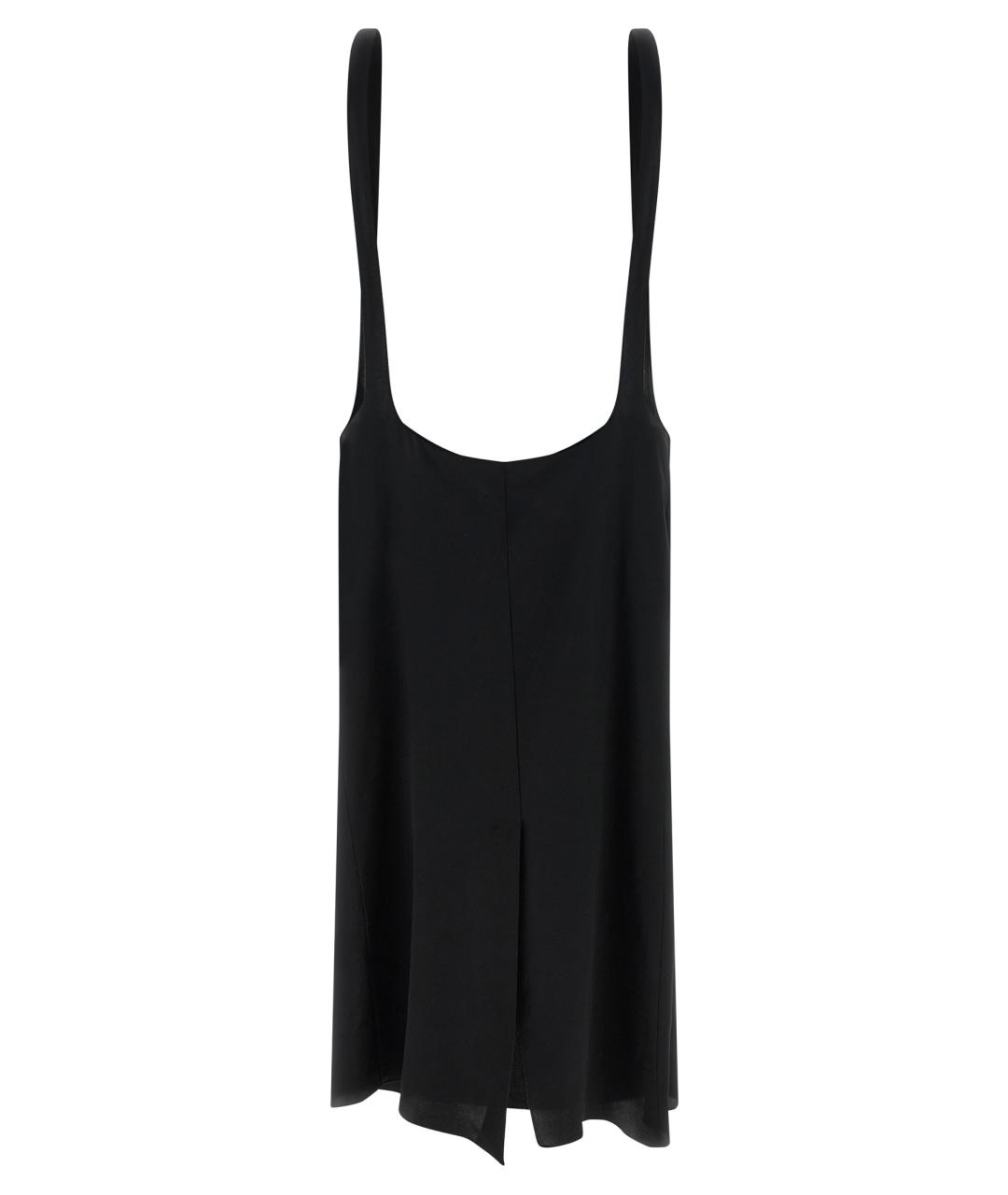 PRADA Черная вискозная юбка миди, фото 2