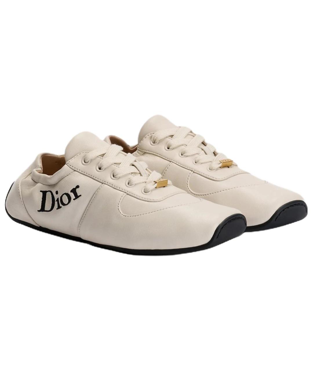 CHRISTIAN DIOR Белые кроссовки, фото 3