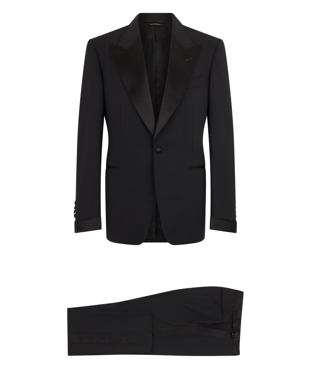 TOM FORD Черный классический костюм, фото 1
