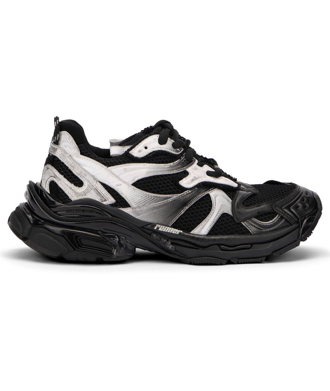 BALENCIAGA Мульти текстильные низкие кроссовки / кеды, фото 2