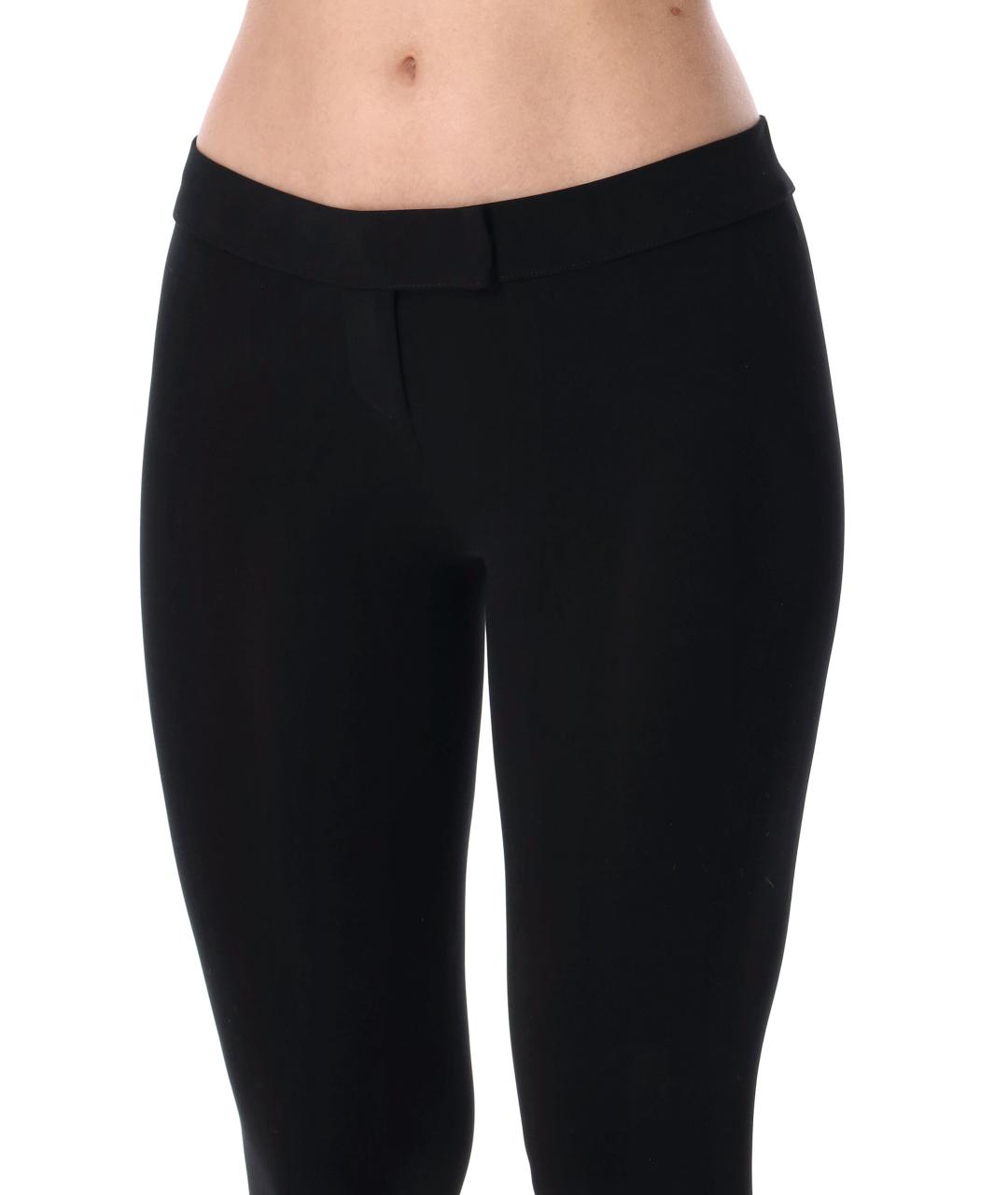 MAGDA BUTRYM Черные вискозные бриджи, фото 3