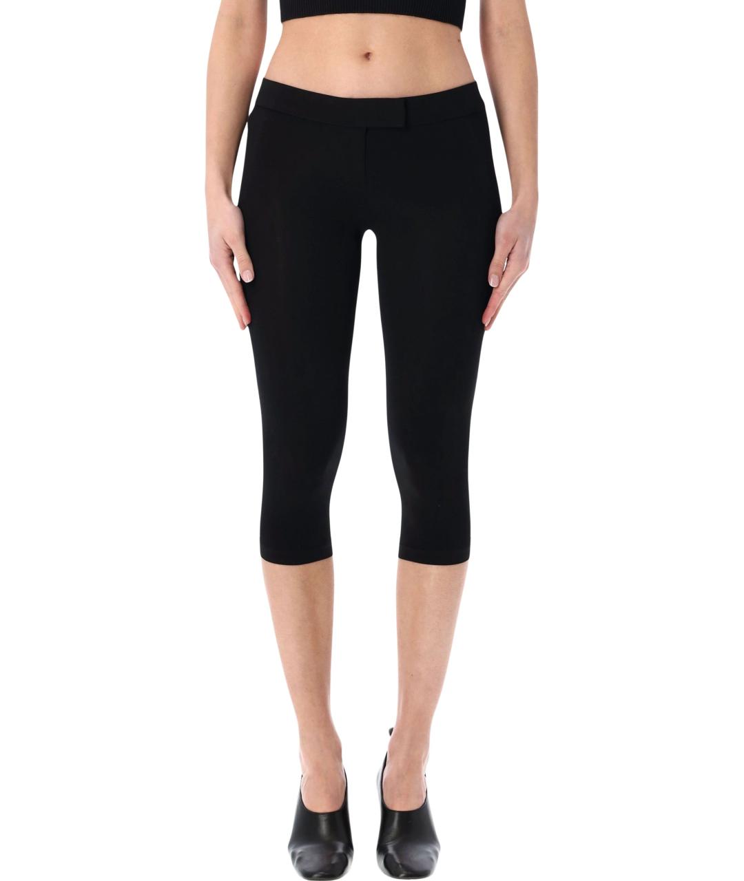 MAGDA BUTRYM Черные вискозные бриджи, фото 1