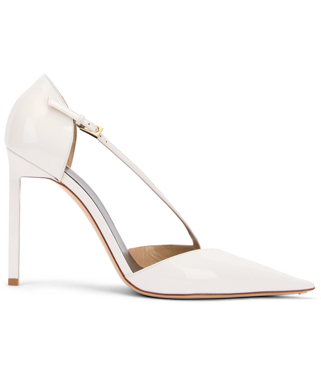 TOM FORD Белые кожаные туфли, фото 2