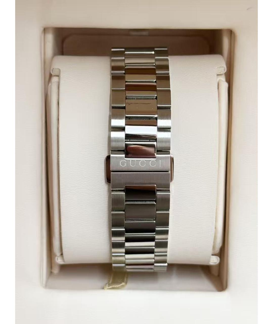 GUCCI Серебряные часы, фото 4