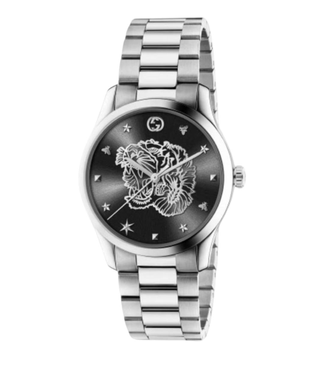 GUCCI Серебряные часы, фото 1