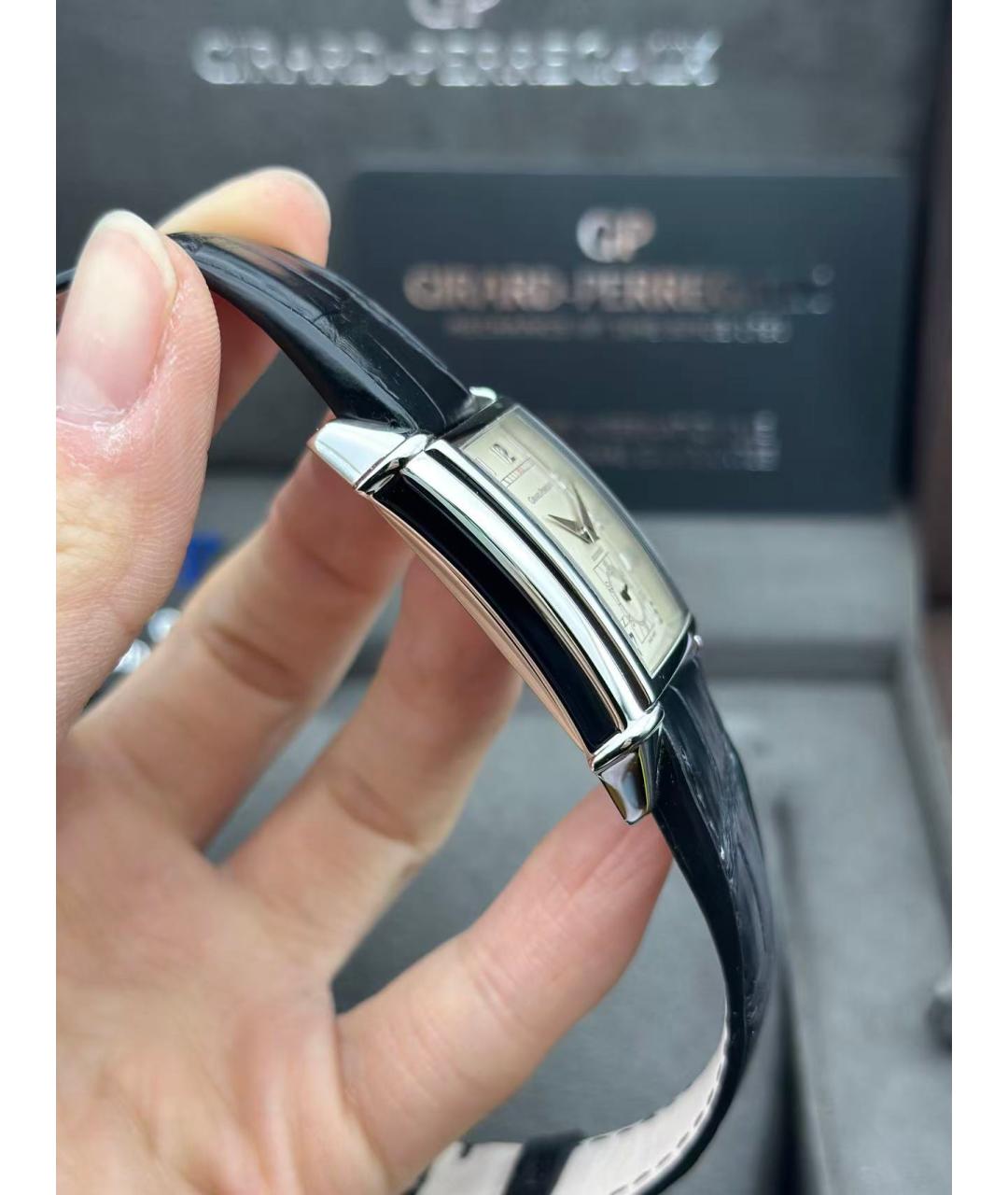 GIRARD PERREGAUX Серебряные часы, фото 5