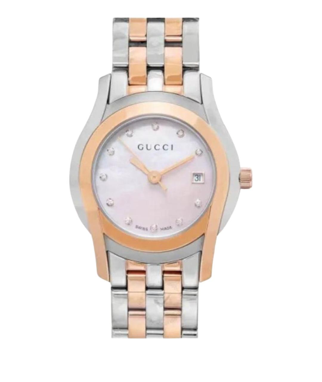 GUCCI Золотые часы, фото 1