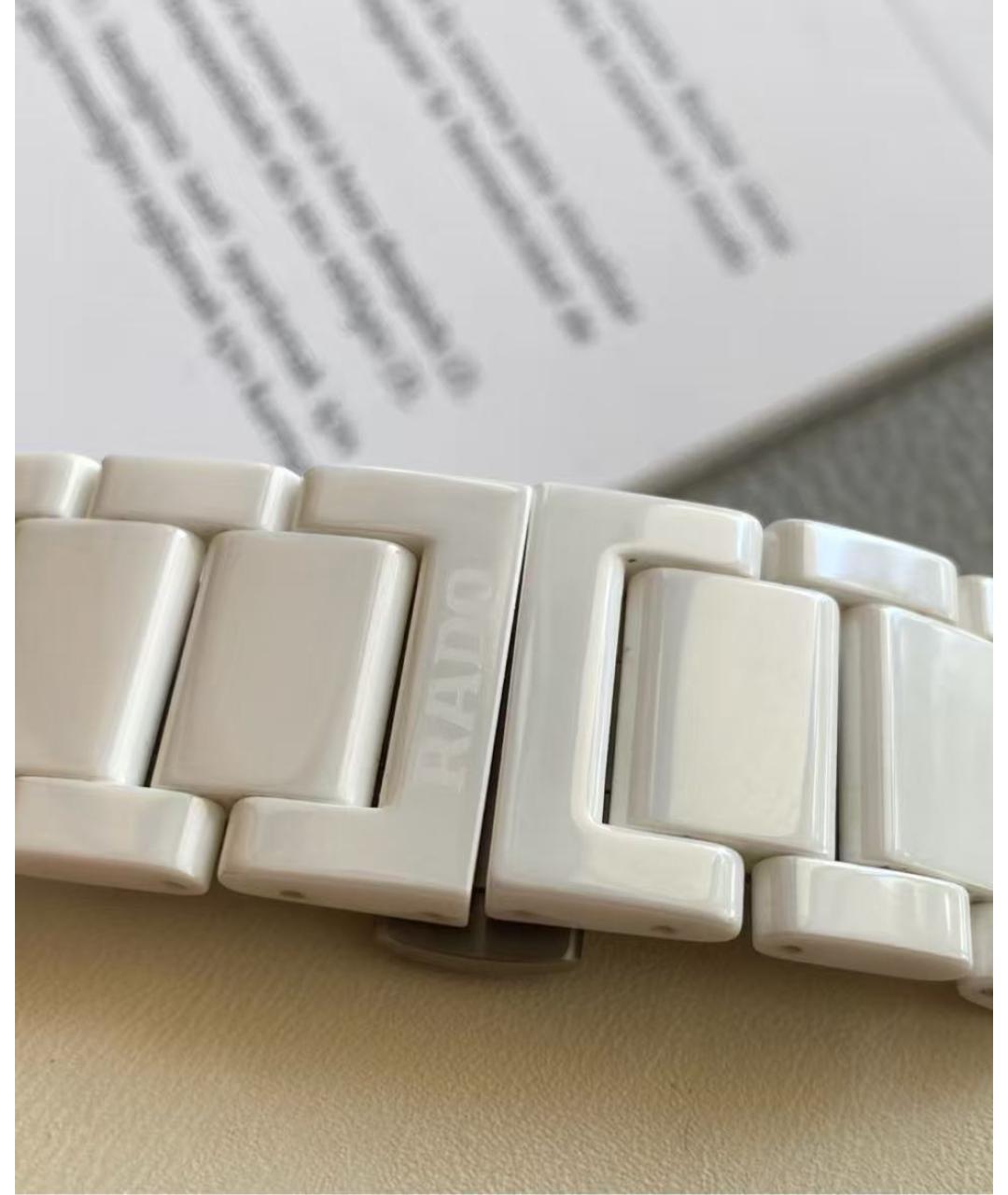 RADO Белые керамические часы, фото 5