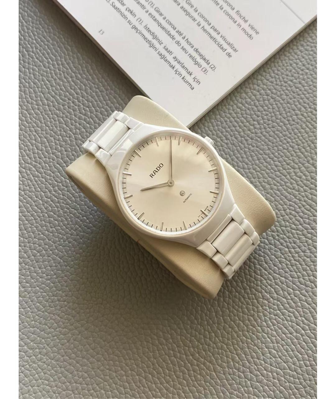 RADO Белые керамические часы, фото 3