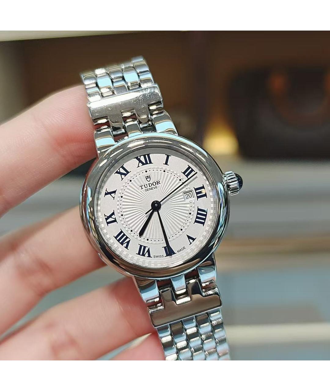 TUDOR Серебряные часы, фото 3