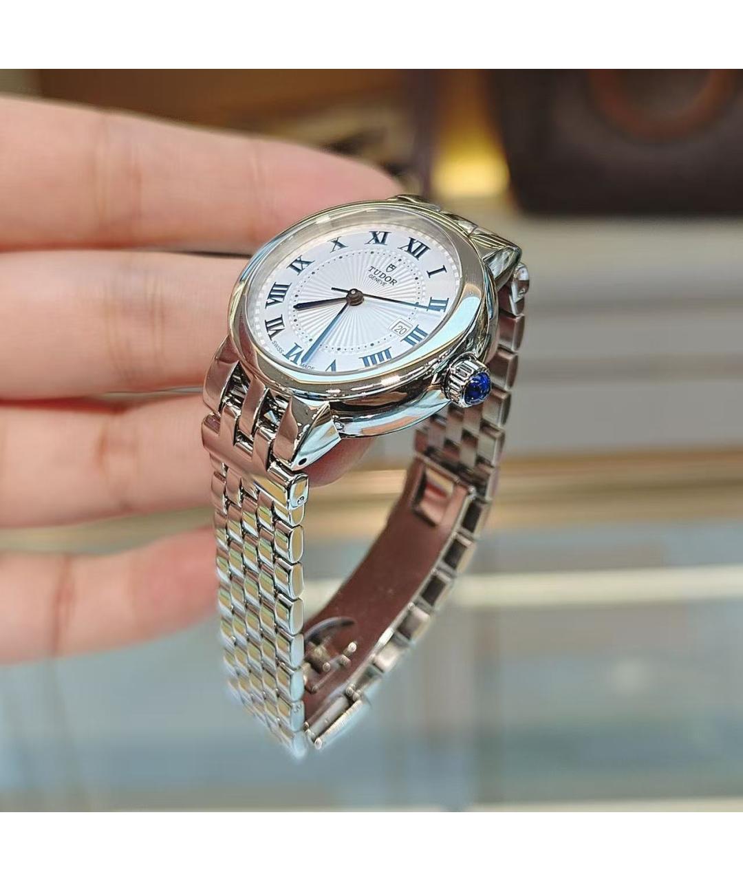 TUDOR Серебряные часы, фото 5