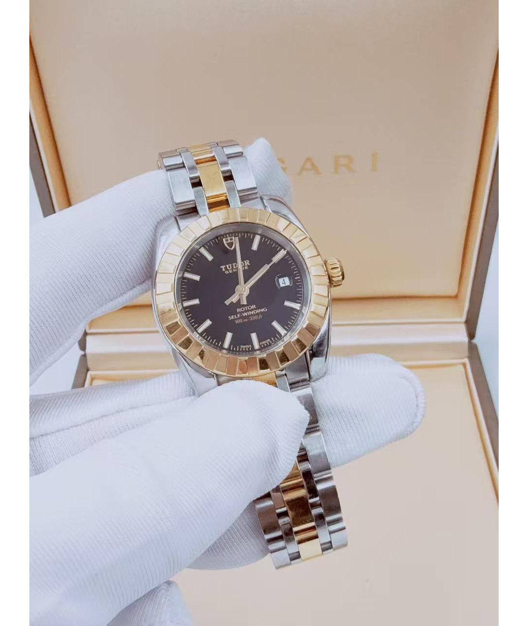 TUDOR Золотые часы, фото 4