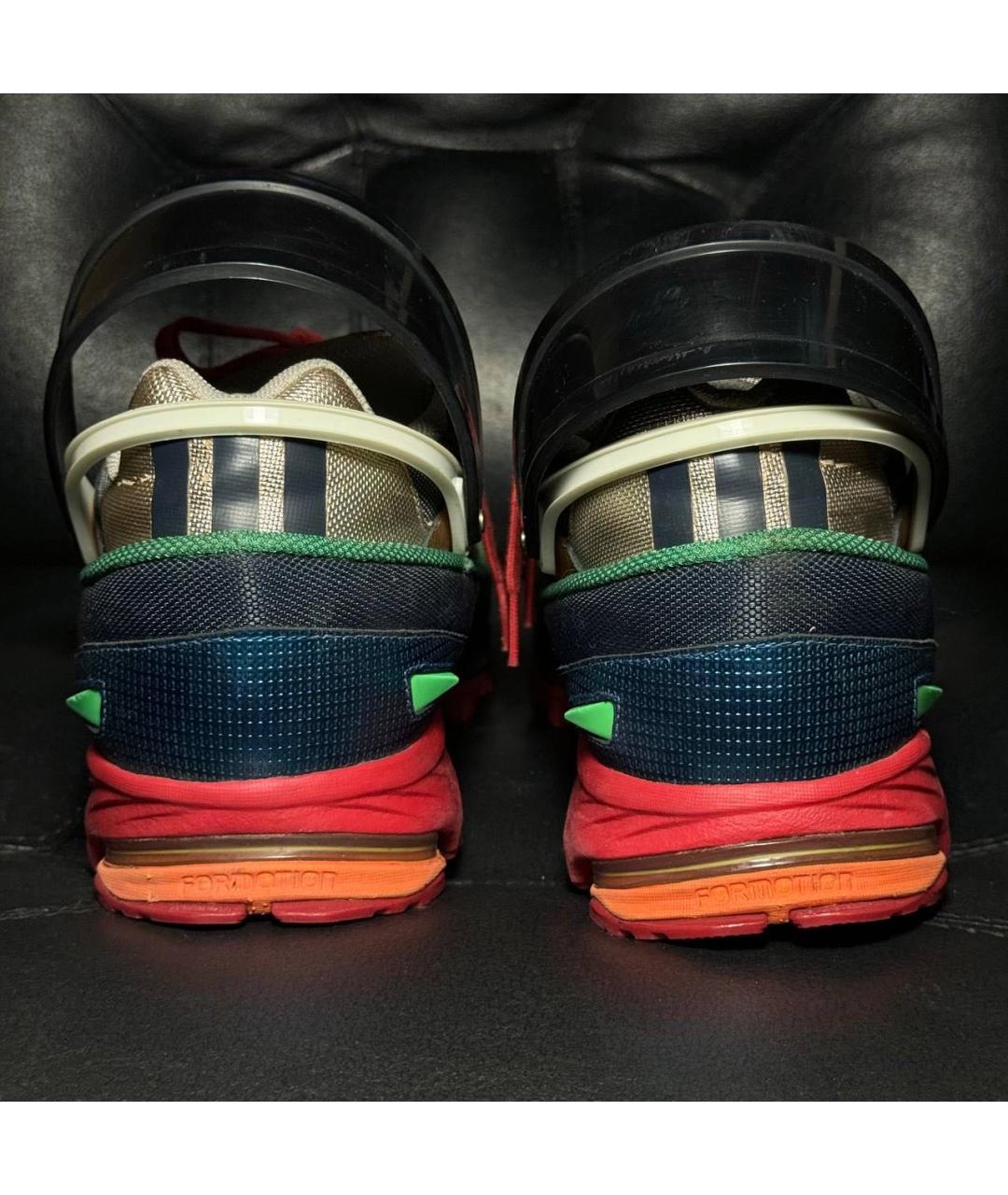 ADIDAS X RAF SIMONS Мульти текстильные низкие кроссовки / кеды, фото 3