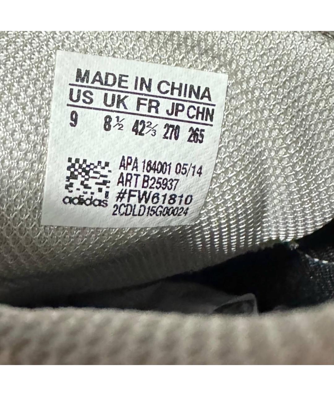 ADIDAS X RAF SIMONS Мульти текстильные низкие кроссовки / кеды, фото 7