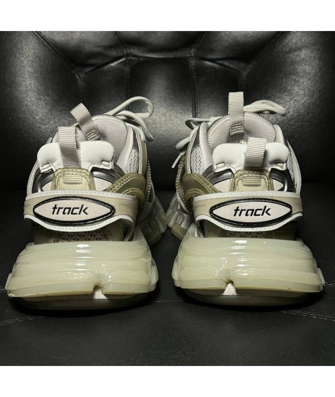 BALENCIAGA Бежевые текстильные кроссовки, фото 2