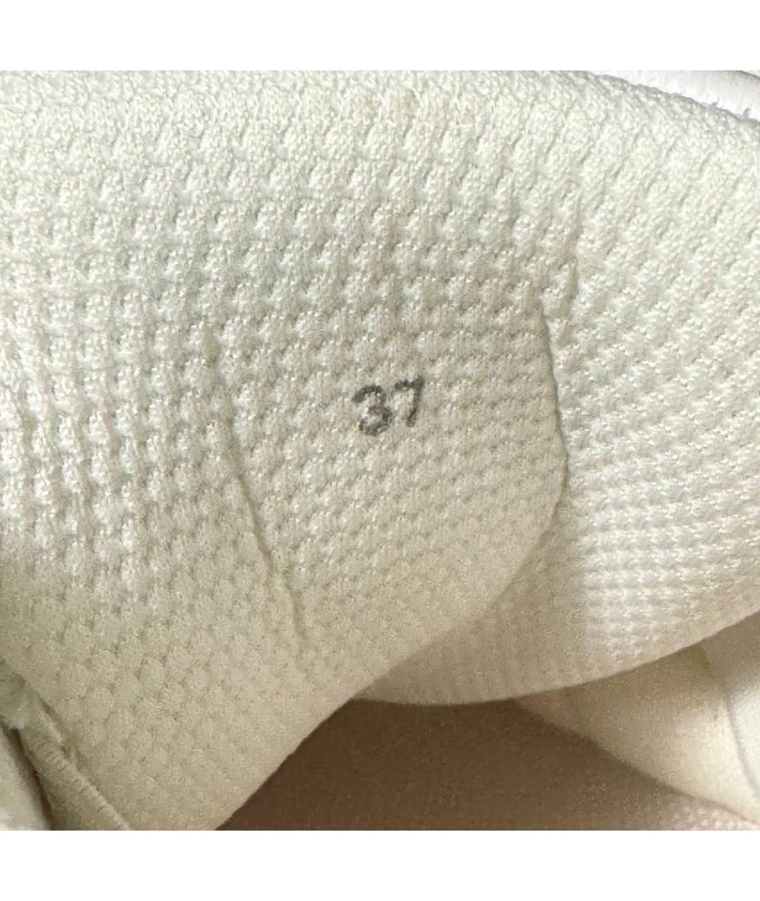 RAF SIMONS Бежевые текстильные кроссовки, фото 6