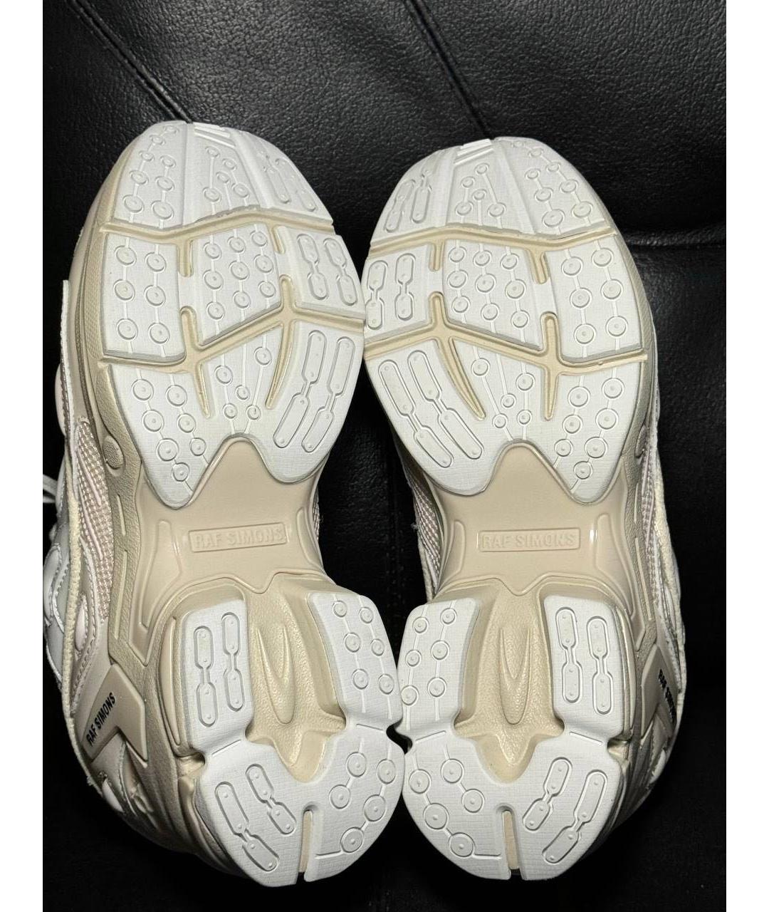 RAF SIMONS Бежевые текстильные кроссовки, фото 8