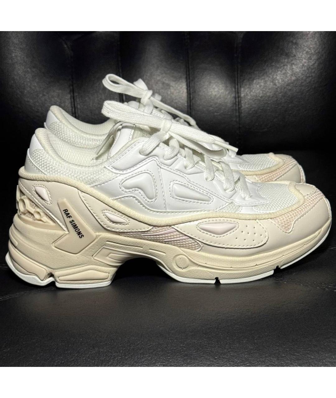 RAF SIMONS Бежевые текстильные кроссовки, фото 9