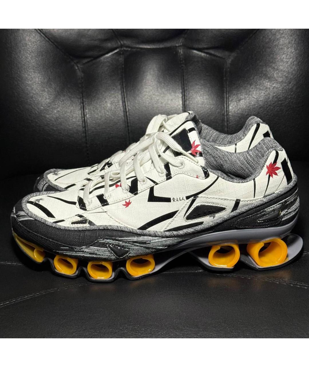 ADIDAS X RAF SIMONS Белые текстильные слипоны, фото 3