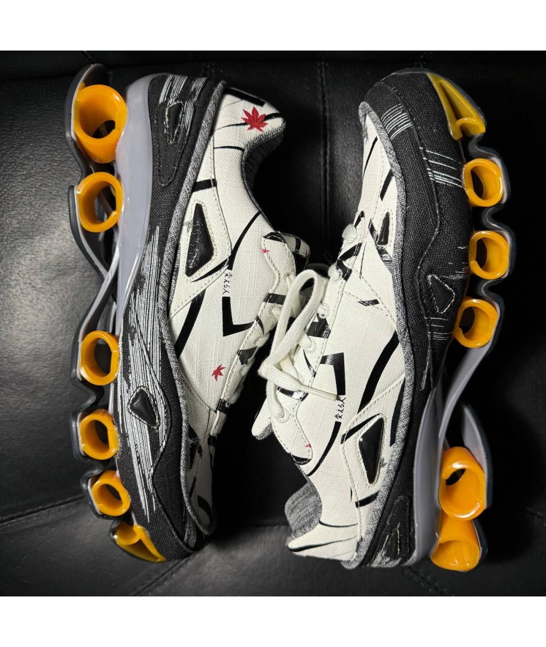 ADIDAS X RAF SIMONS Белые текстильные слипоны, фото 4