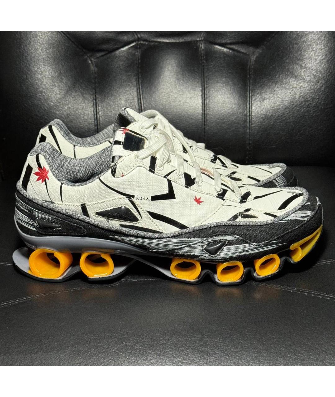 ADIDAS X RAF SIMONS Белые текстильные слипоны, фото 9