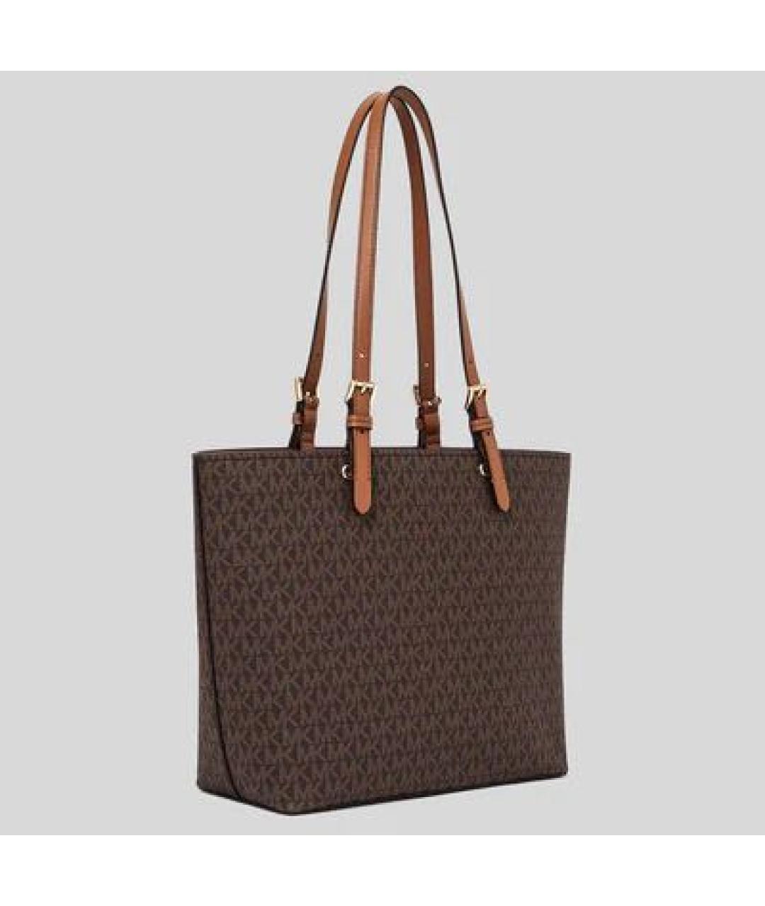 MICHAEL KORS Коричневая сумка тоут, фото 3