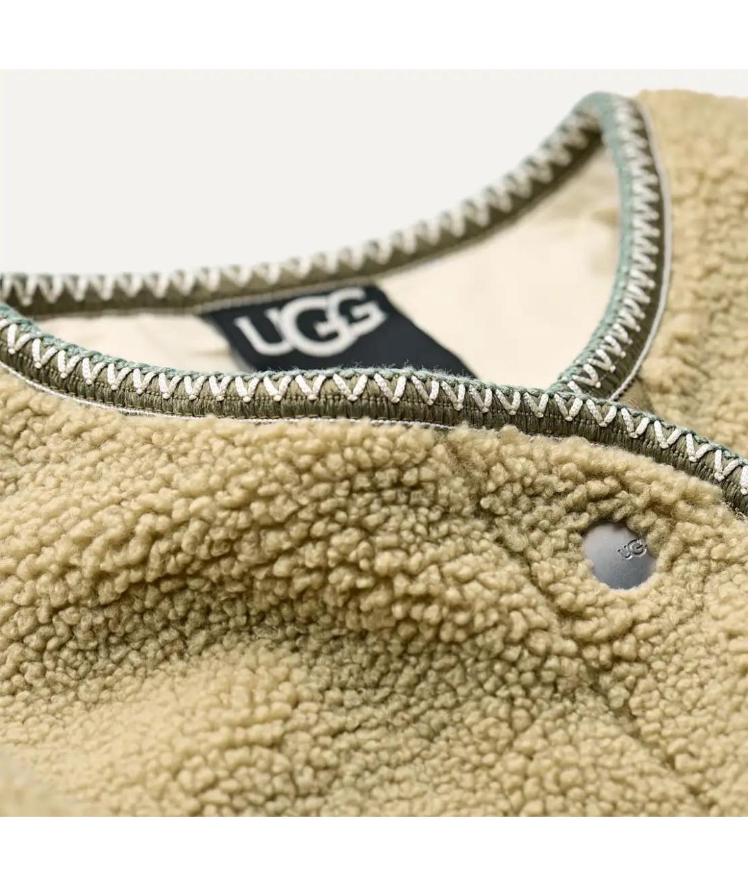 UGG AUSTRALIA Бежевая куртка, фото 3