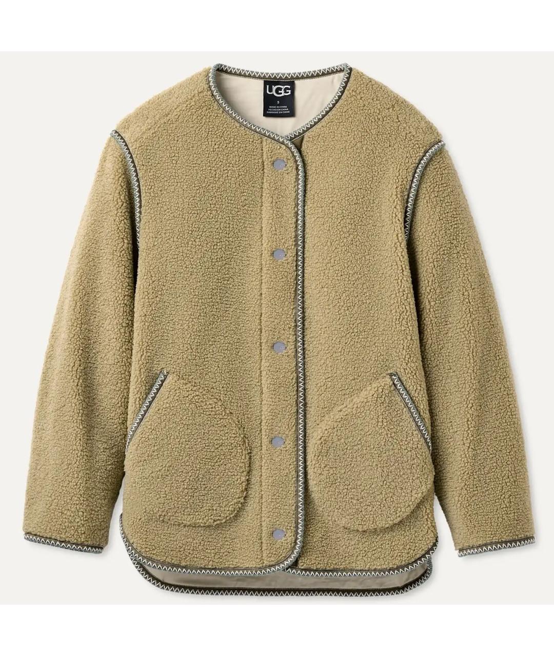 UGG AUSTRALIA Бежевая куртка, фото 9