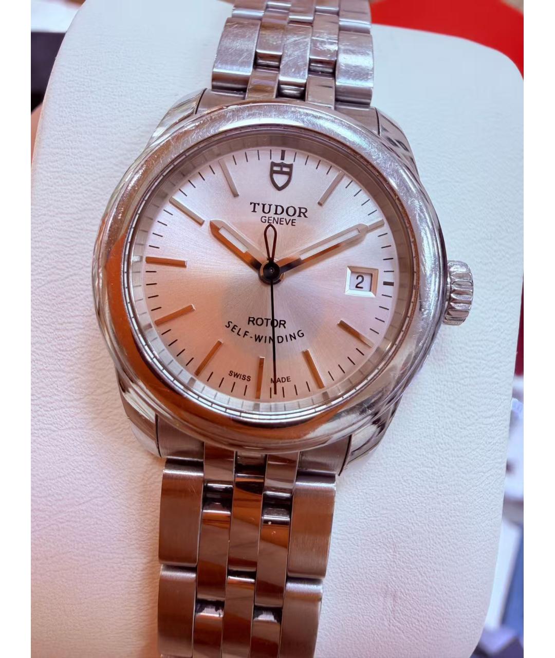 TUDOR Серебряные часы, фото 4