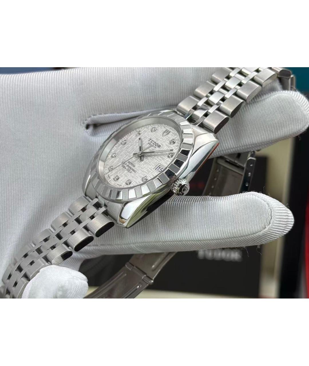 TUDOR Серебряные часы, фото 4
