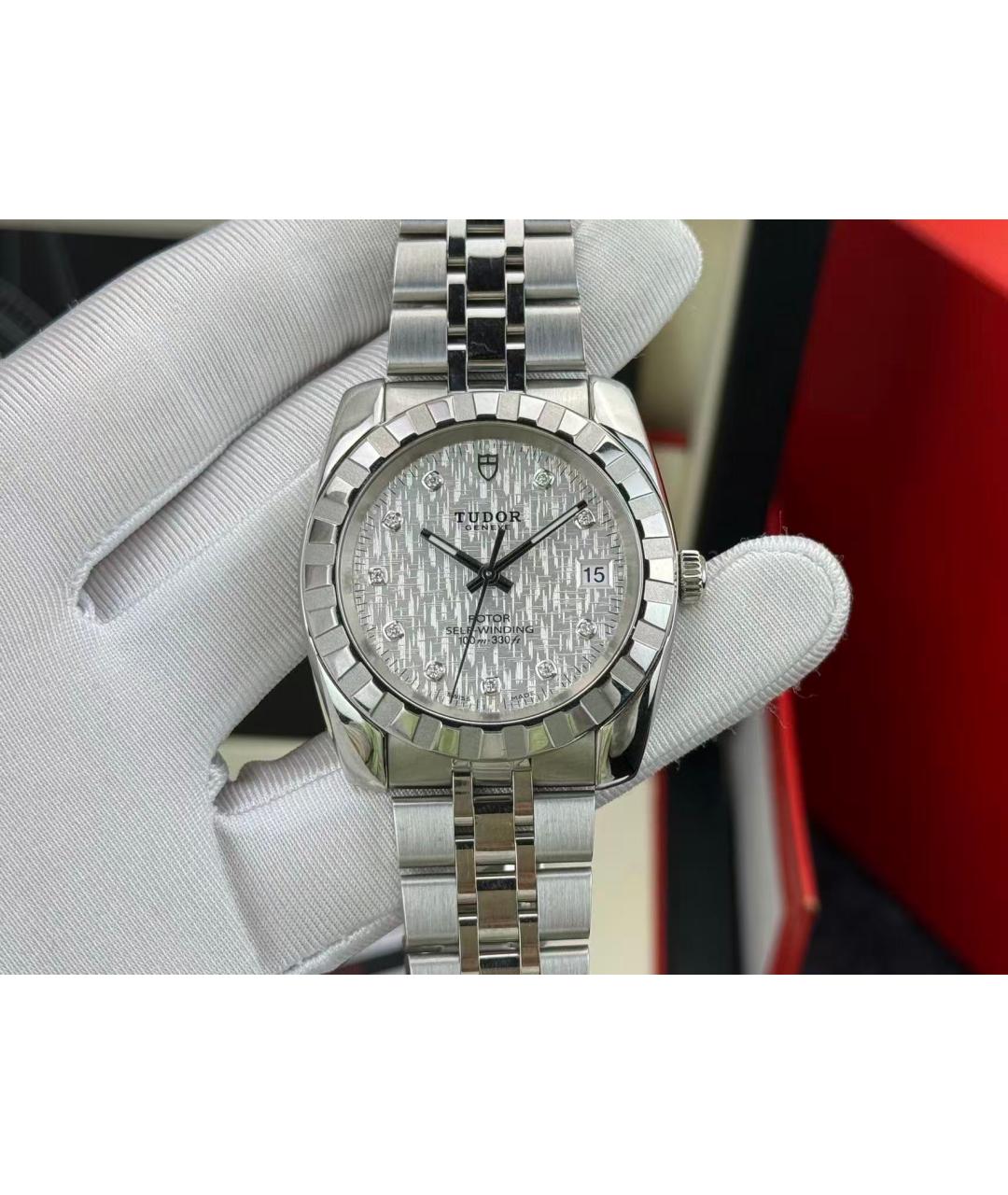 TUDOR Серебряные часы, фото 2