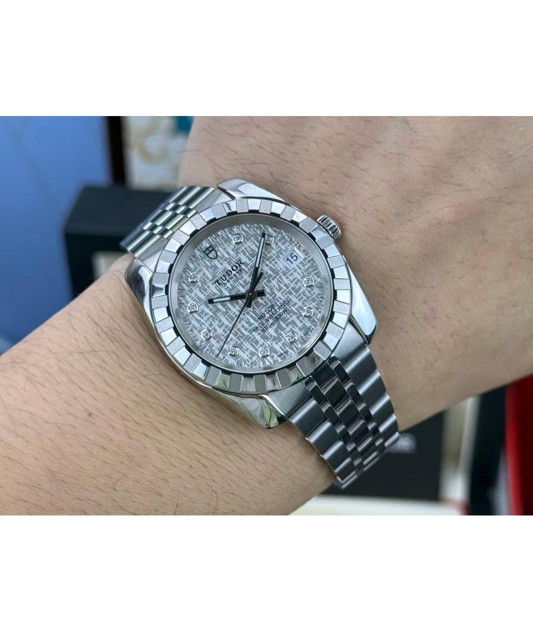 TUDOR Серебряные часы, фото 6
