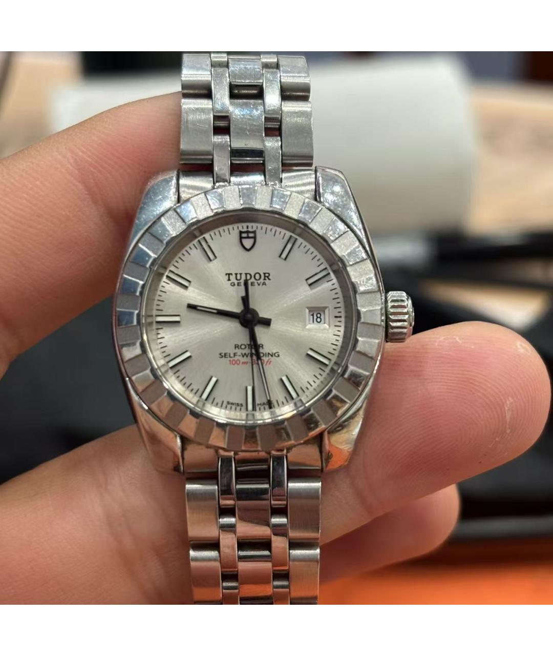 TUDOR Серебряные часы, фото 2