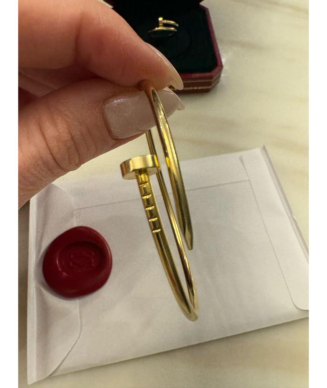 CARTIER Золотой браслет из желтого золота, фото 5