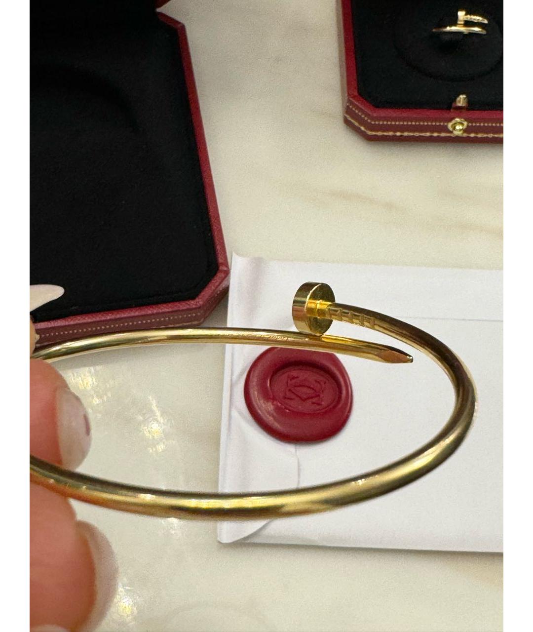 CARTIER Золотой браслет из желтого золота, фото 4