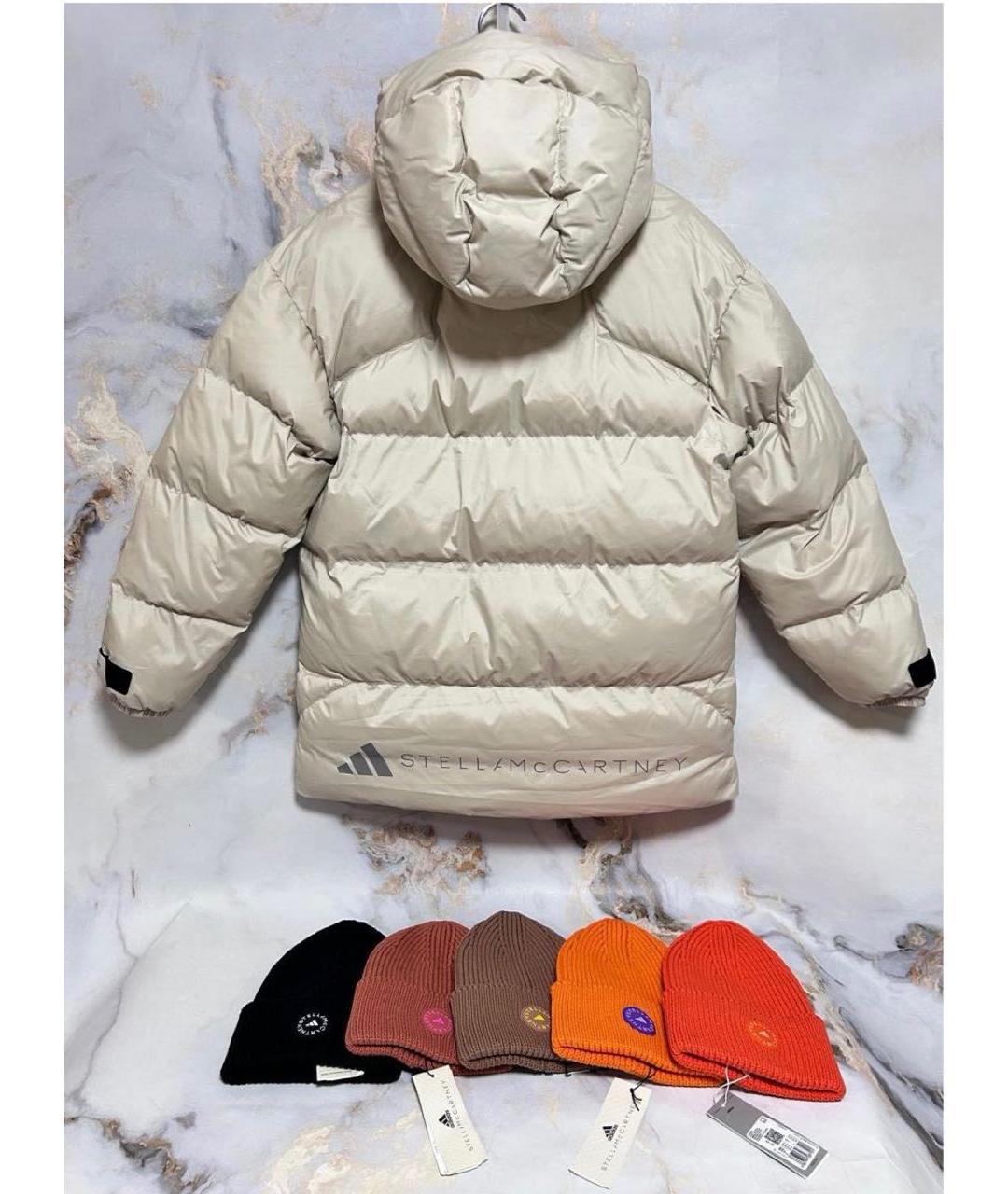 ADIDAS BY STELLA MCCARTNEY Бежевый пуховик, фото 5