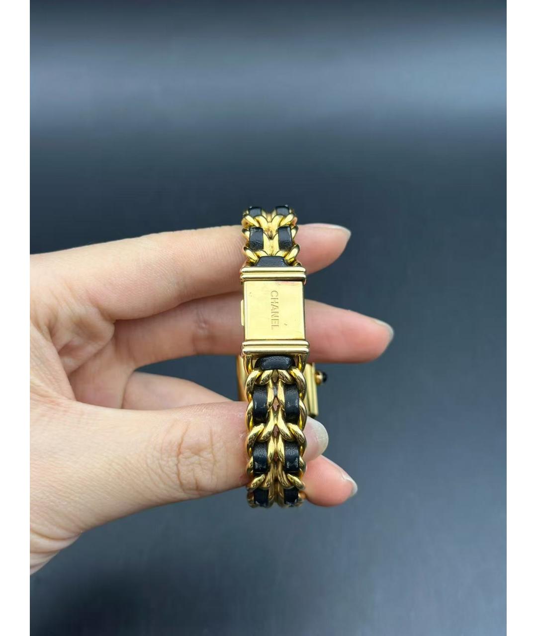 CHANEL Золотые часы, фото 6