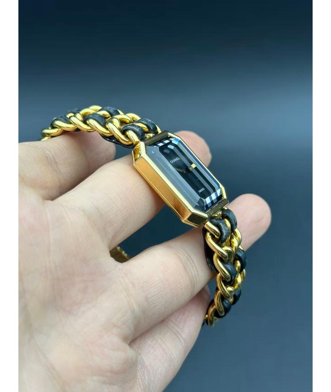 CHANEL Золотые часы, фото 4