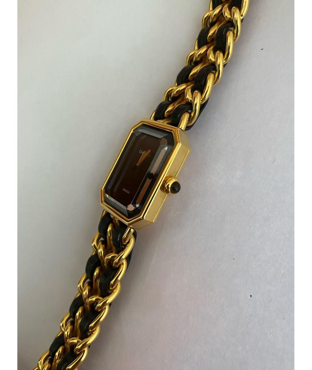 CHANEL Золотые часы, фото 4