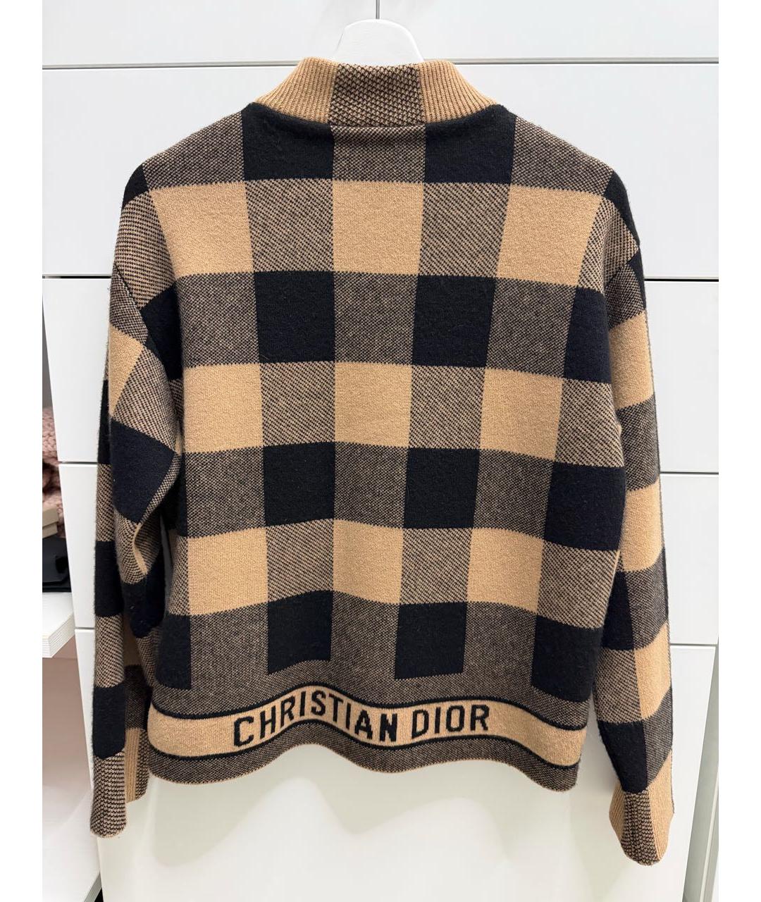 CHRISTIAN DIOR Мульти кашемировый кардиган, фото 3