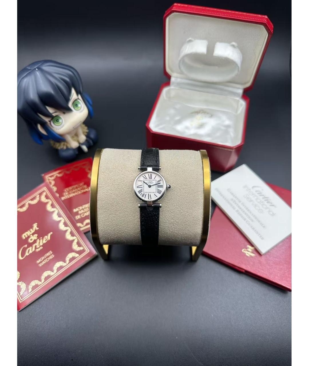 CARTIER Серебряные часы, фото 3