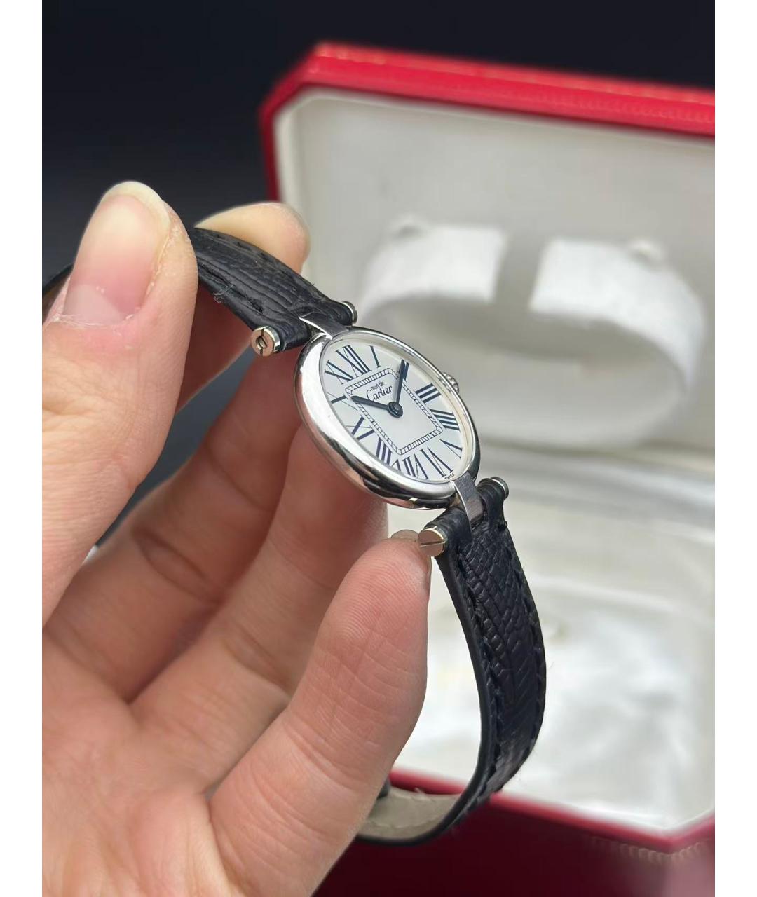 CARTIER Серебряные часы, фото 4