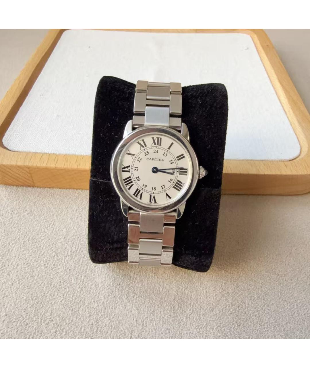 CARTIER Серебряные часы, фото 2