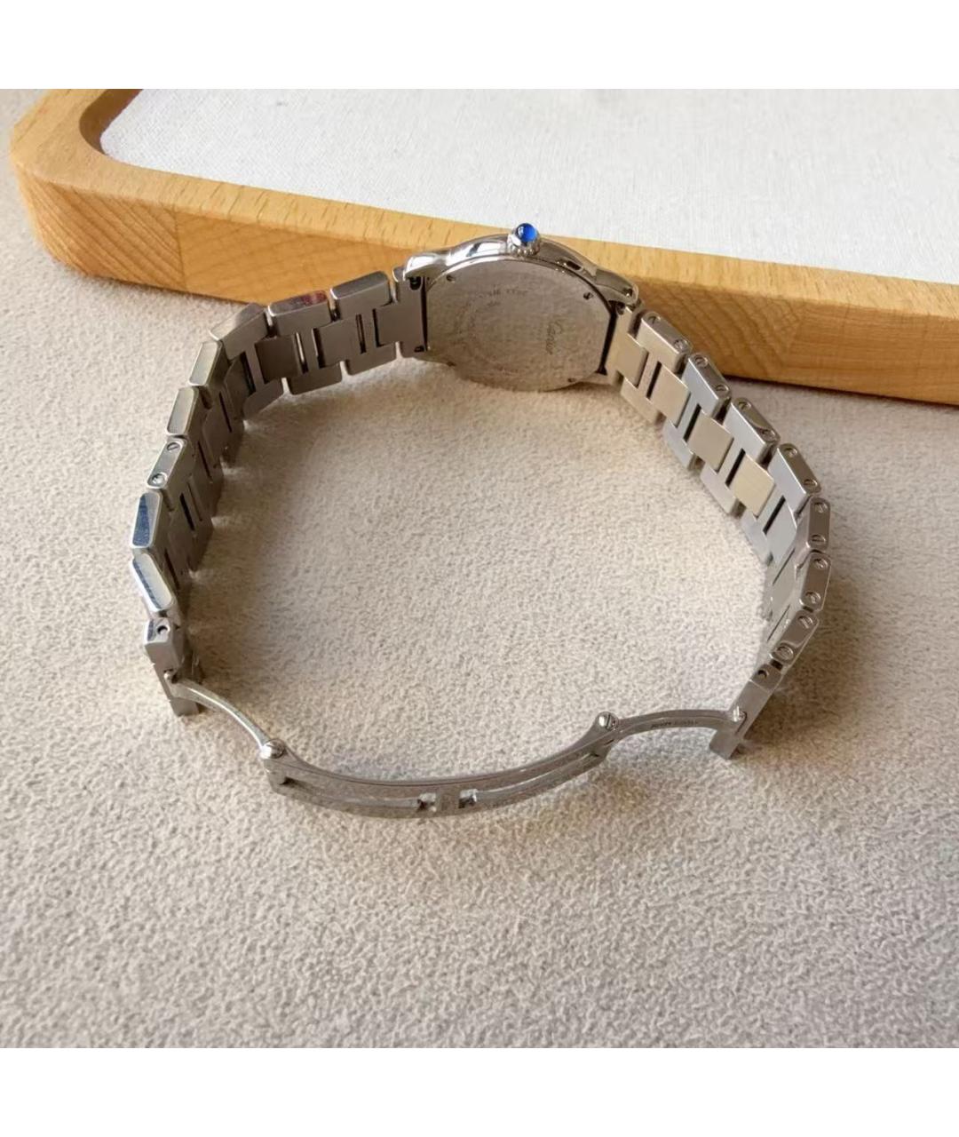 CARTIER Серебряные часы, фото 5