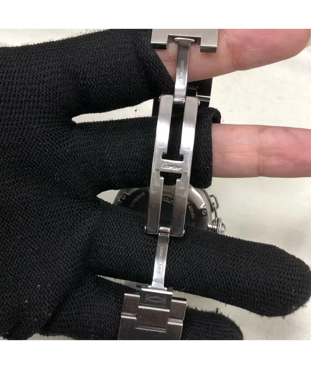 CARTIER Серебряные часы, фото 6