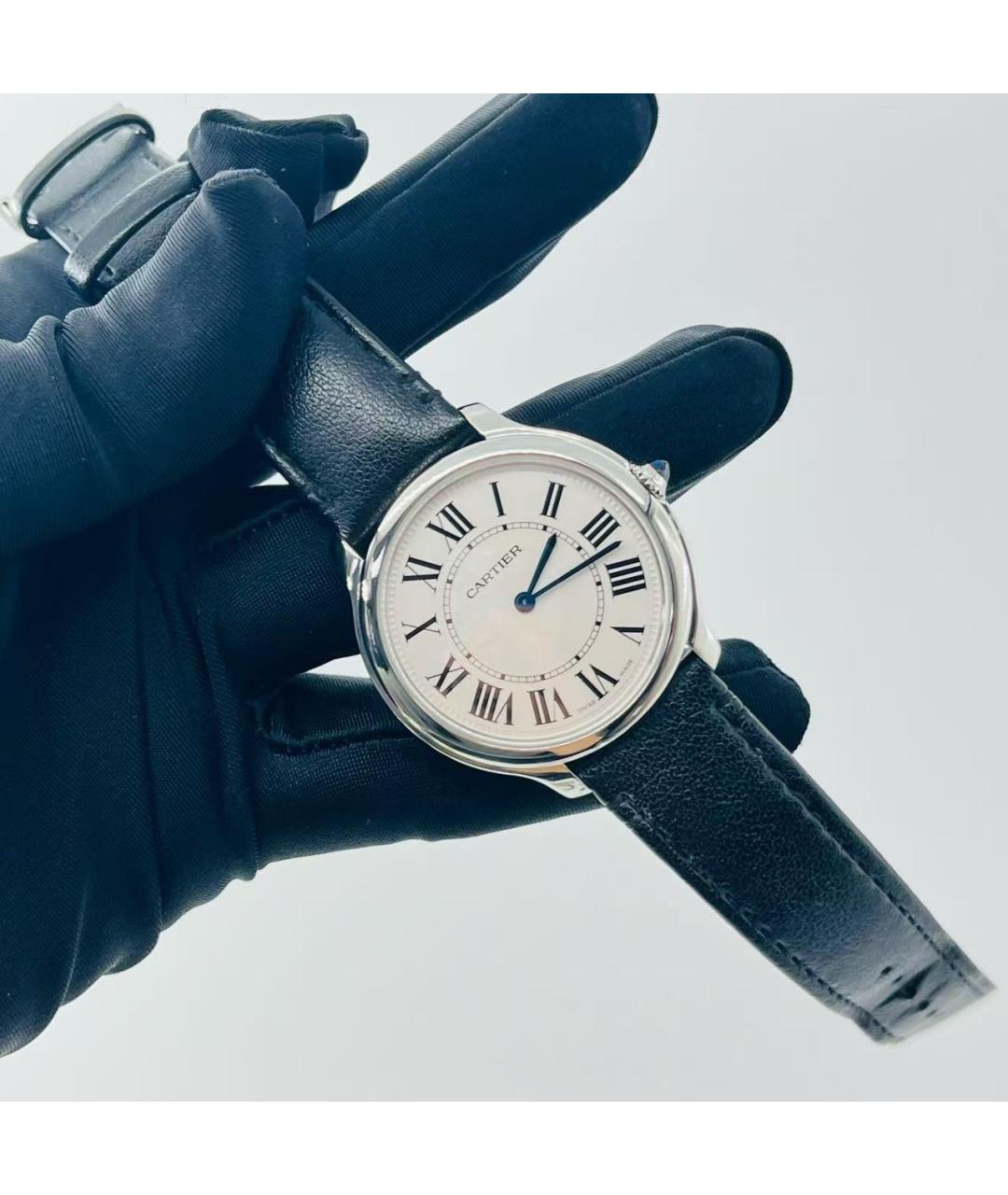 CARTIER Серебряные часы, фото 5