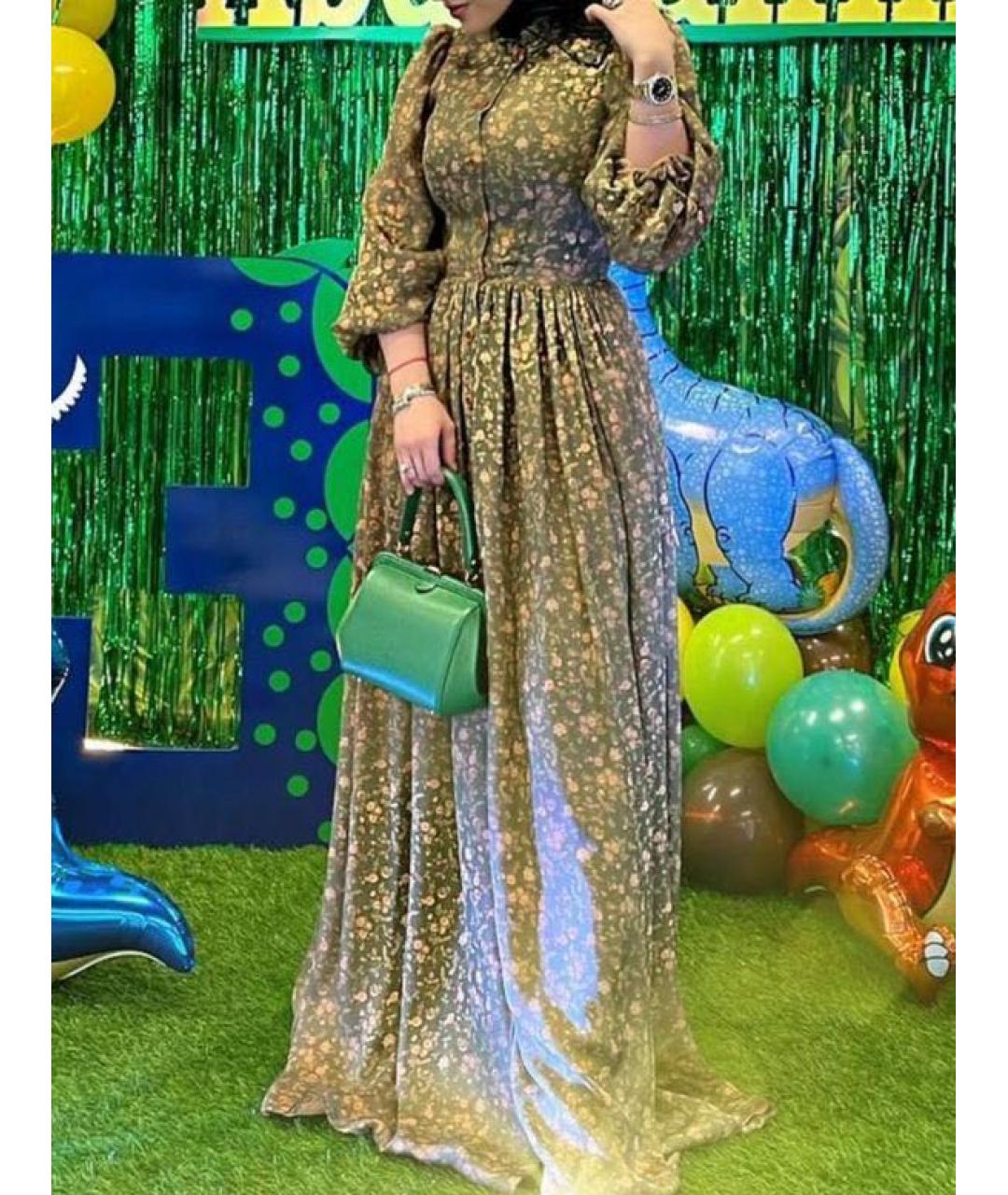 ULYANA SERGEENKO Мульти повседневное платье, фото 2