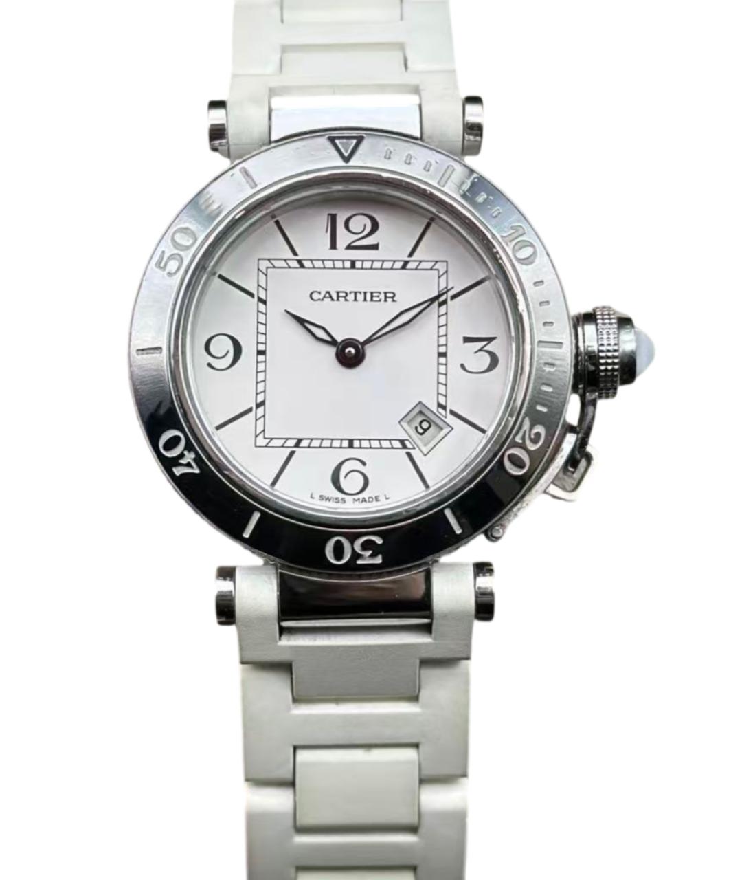CARTIER Серебряные часы, фото 1