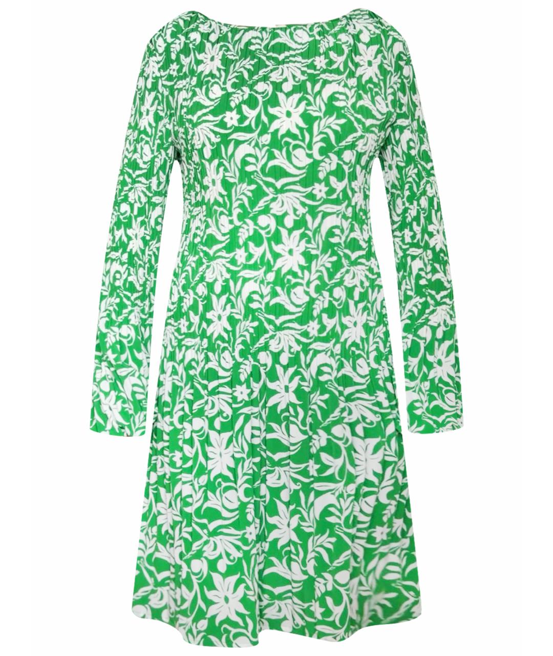 MAJE Зеленые полиэстеровое повседневное платье, фото 1